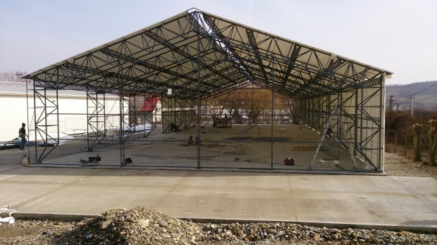 Cort industrial - constructie, utilizari si beneficii 2 corturi industriale damini