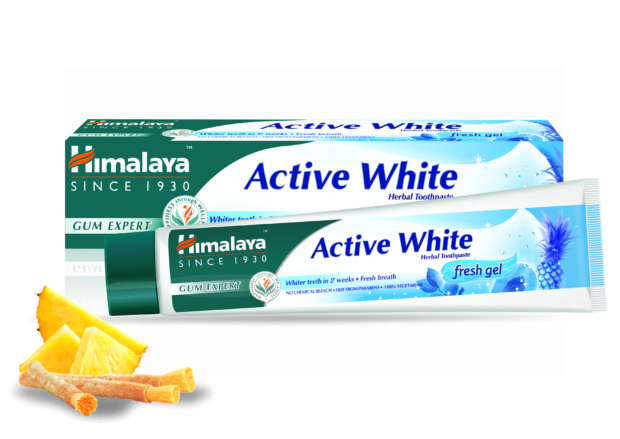 Noua gama de paste pentru dinti Himalaya Herbals Healthcare 3 Himalaya Active White