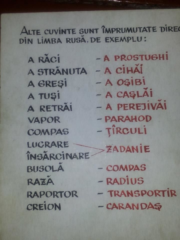 Foto: Cuvinte imprumutate din limba rusa 1 IMG 6815