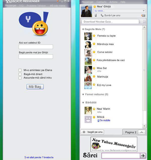 Foto: Ti-ai uitat parola? Treaba ta! 1 messenger nea ghita1