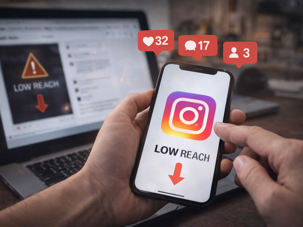 Ce nu mai funcționează pe Instagram în 2026 și ce se schimbă acum 5 low reach